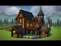 Lagu Minecraft: How To Build A Simple Spruce House | Tutorial