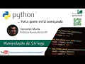 Aula - Manipulacao de Strings Python para quem esta comecando