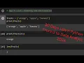 Day 3 List Indexing and Dictionaries - 30 Days Python for Data Analyst 2024