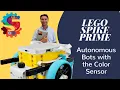 LEGO Spike Prime Color Sensor Autonomous Robot