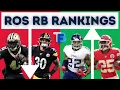 ROS RUNNING BACK RANKINGS The Fantasy Bros Week 12
