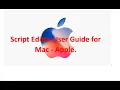 How to Use Script Editor on Mac Apple s Complete Guide