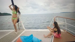 caught on camera crazy yacht partia 