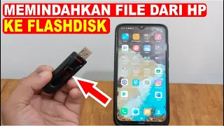 how to move files from a cell phone to a flash drive without a laptop pc