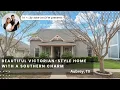 Check out this beautiful Victorian-style home with Southern charm 3 beds 2 baths Aubrey TX