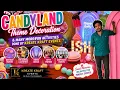 Candyland Theme Party Transformation Amazing Birt ay Decor Ideas kreatekraft