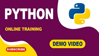 Introduction of Python Programming Demo By Visualpath