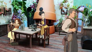 how to make the secret world of arrietty diorama studio ghibli diorama