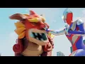 Lagu Ultraman vs DragonウルトラマンSiêu nhân điện quang cùng ngăn chặn Quái vật Rồng phá hủy thành phố