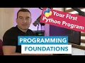 3 Write Your First Python Program