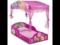Princess Kids Plastic Storage Beautiful Toddler Bed - Pink