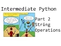 String Concatenation and Formatting - Intermediate Python Programming p 2