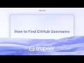 How to Find Github Username