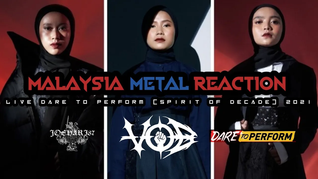 Malaysia Metal Reaction - Voice Of Baceprot (VOB) - Live at DARE TO PERFORM (SOD) 2021 Full Setlist