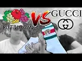Quality Comparison GUCCI Socks VS FRUIT OF THE LOOM Socks