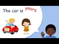 Possessive Pronouns Explained | English Grammar for Grade 3-4 | Early Education | Grammar Tutorial