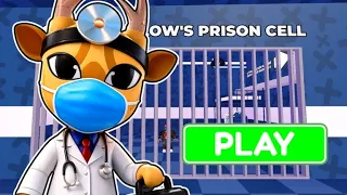 ANIMAL HOSPITAL'S PRISON RUN! Obby roblox Gameplay Walkthrough No Death 4K