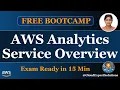 AWS Analytics Services Overview Kinesis Glue Athena Redshift More SAA-C03 CLF-C02 2026