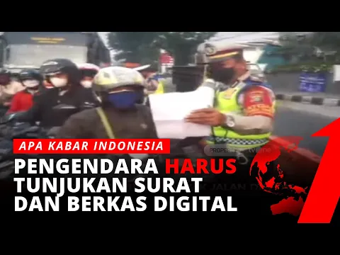 PPKM Darurat: Banyak Jalanan Disekat dan Dijaga Ketat Aparat