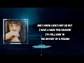 Madi Diaz - History Of A Feeling (Lyrics)