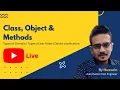 Class Objects methods in Java Java OOPs Concepts in Kannada