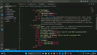 CodingNinjasIndia Frontend Skilltest Project Alarm - Clock using html css and javascript