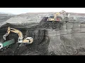 Download Lagu Amazing Drone Footage Of Two Liebherr 974 Excavators Loading Trucks On Mines - Ascon Ltd
