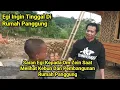 Saran Egi Kepada Om Zein Saat Melihat Kebun Dan Pembangunan Rumah Panggung. #kangdedimulyadi 
