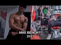 TESTING MY MAX BENCH | DISGUSTING PUMP