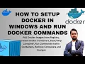 How to Setup Docker and Run Docker Commands Demo Docker CLI Commands Create Docker Containers