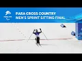 🥇🥈1-2 Finish For China 🇨🇳 In Para Cross Country Men's Sprint Sitting Final! | Paralympic Games