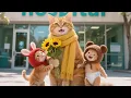 Download Lagu Compilation of the Most Heartwarming Moments of Ginger Sister \u0026 Brother Showing Love to Mama Cat 🐱❤️