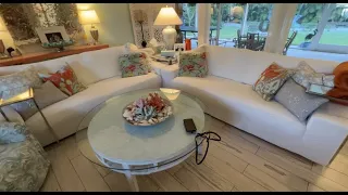 How to put Yemyhom slip covers on a Ikea Kivik sofa