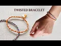 DIY Twisted Friendship Bracelets - Great for kids