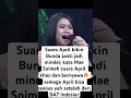 Download Lagu Bunda Lesti sampai minder dengar suara April DA7 #lestikejora #aprilda7 #da7 #indosiar #trending