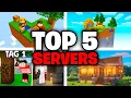 Top 5 BEST MINECRAFT SERVERS you MUST Join In 2026