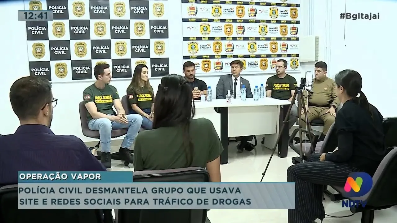 Grupo é suspeito de utilizar site e redes sociais para tráfico