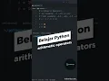 Belajar Python Dasar Untuk Pemula - arithmetic operators