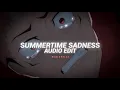 Download Lagu summertime sadness - lana del rey [edit audio]