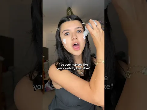 “do your makeup like your celebrity look alike” 👀💄