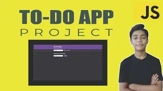 JAVASCRIPT Course Project Based Learning - To-Do App Using Javascript