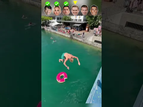 Footballers Water Moments