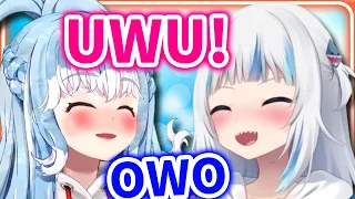 Gura and Kobo had a CUTE First Interaction Hololive
