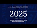 2025 Commencement School of Graduate Studies and College of Medicine