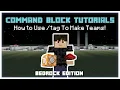 How To Use Tag Selectors To Create Teams In Minecraft Bedrock Edition