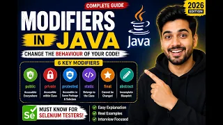 275 Modifiers in Java Selenium Java 2026