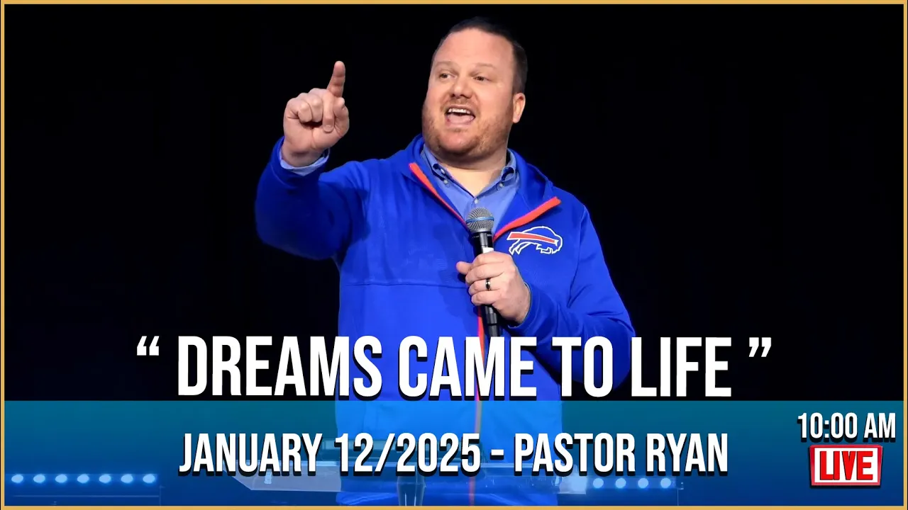 THE CITY CHURCH | Pastor Ryan " Dreams Came To Life " ( January 12/2025 - 10:00 AM )