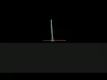 Triple inverted pendulum reinforcement learning based control