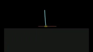 Triple inverted pendulum reinforcement learning based control