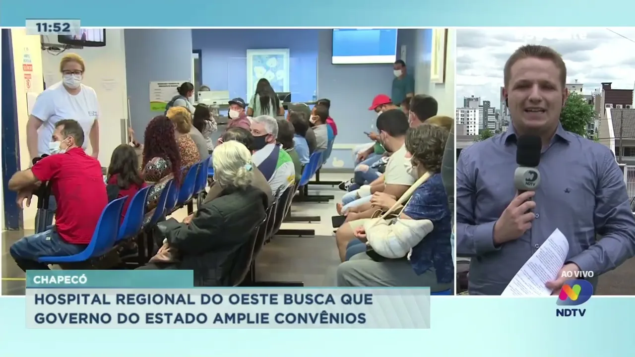 Hospital Regional do Oeste busca que governo do estado amplie convênios